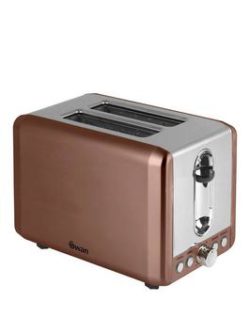 Swan 2-Slice Toaster - Copper